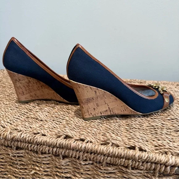 Tommy Hilfiger Tawnisha Cork Wedges - Picture 5 of 12